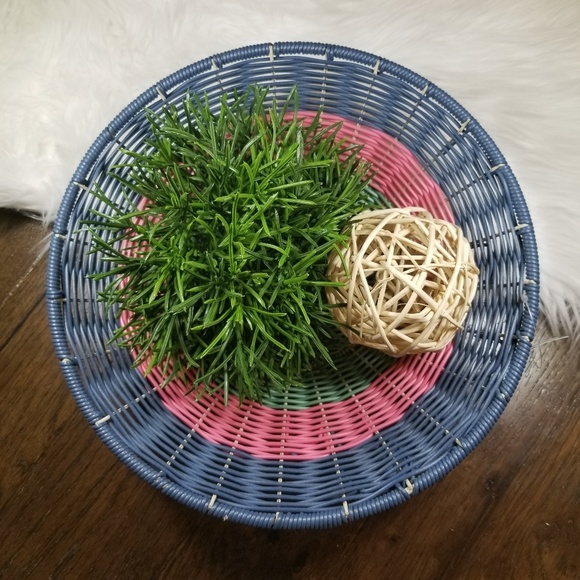 HD Designs Weave Bowl | Pink | Green | Blue - Picture 1 of 7